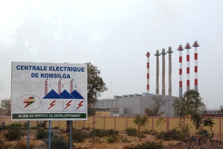 La centrale electrique occupe environ sept hectare. Burkina24