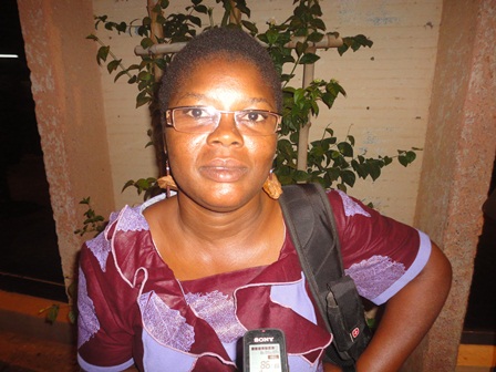 Mamounata Nikiéma, la secrétaire générale de 2AB (Ph : B24)
