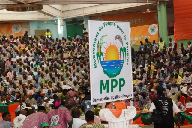 Le MPP se veut une "force de changement", selon Roch Marc Christian Kaboré (Ph : B24)