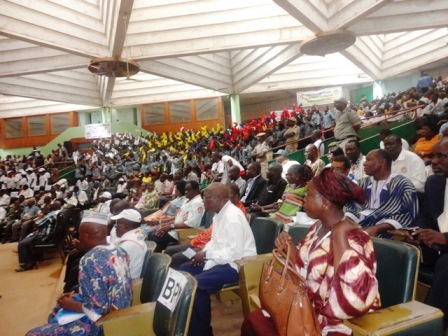 Plusieurs militants lors de l’assemblée générale du CDP (© Burkina24)