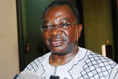 Le ministre en charge de l'Economie, Lucien Marie Noël Bembamba (© Burkina 24)