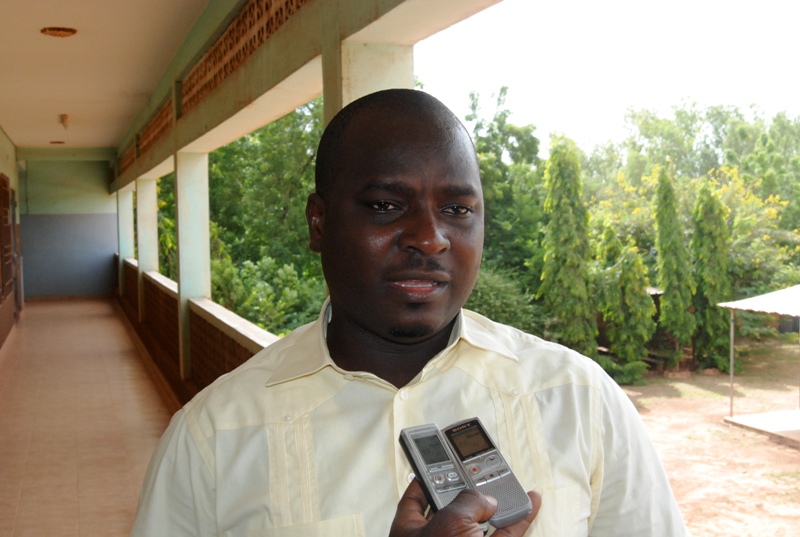 Adama Kanazoé, président du parti AJIR (© Burkina 24)