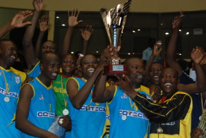 AS Douanes champion volleyball