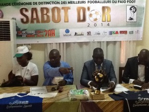 Le comité d'organisation des Sabots d'or espère contribuer à rehausser le niveau du football burkinabè à travers ces récompenses 