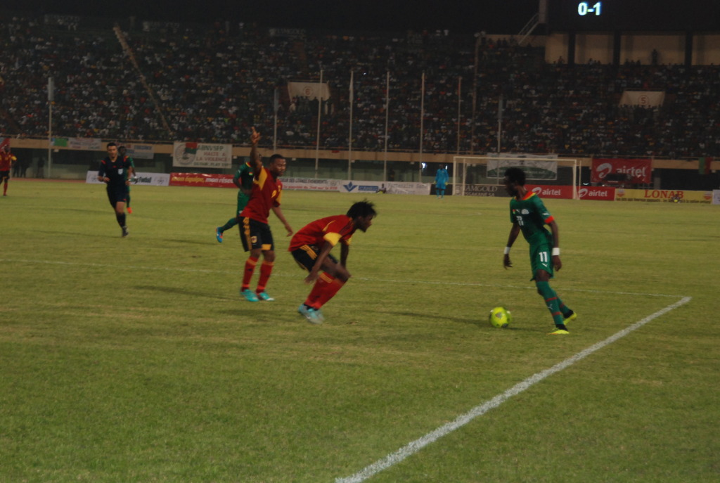 Etalons du Burkina - Palencas Negras d'Angola