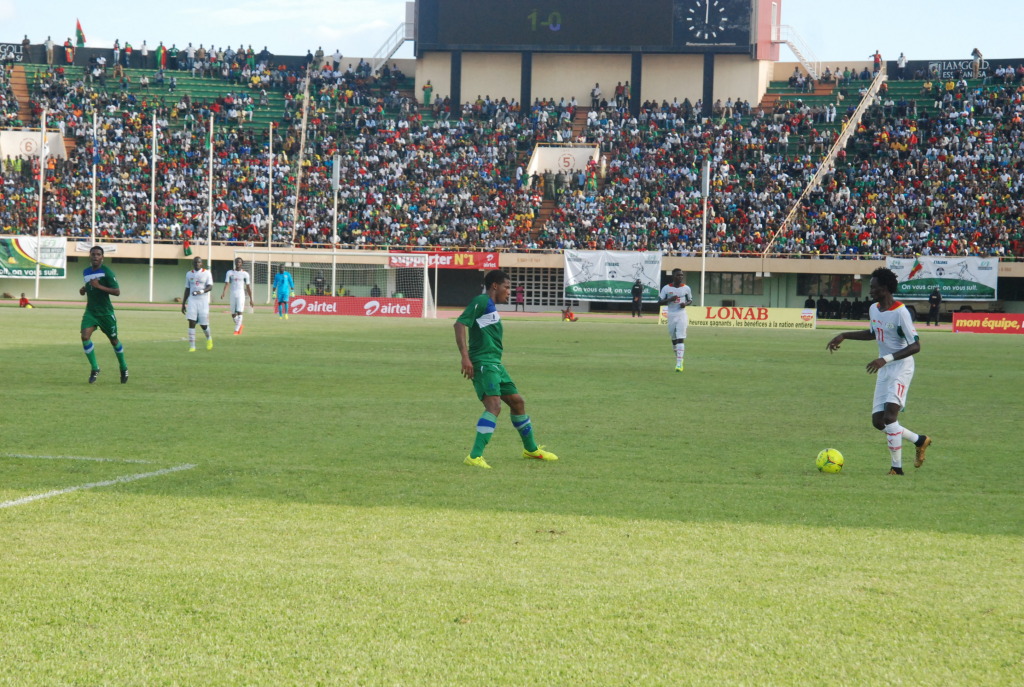Les Étalons du Burkina se sont imposés 2 à 0 au match aller