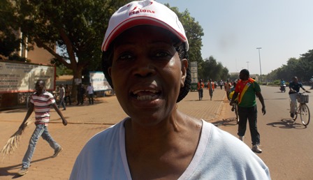 Tamboura née Diawarra Aicha, directrice de l'ISTIC est surtout redonner un autre visage à la ville (© Burkina 24)