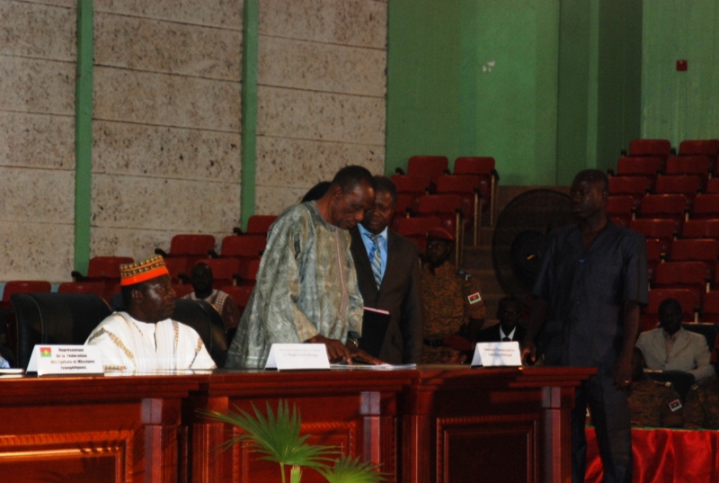 Le représentant des "autres partis politiques", Amadou Dabo