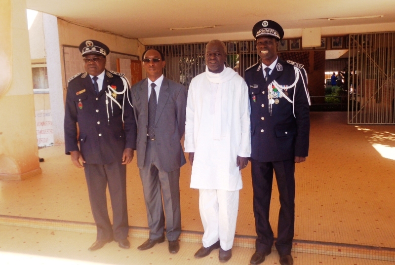 De droite à Gauche, Lazare Tarpaga, Sheriff Sy, Auguste Barry et Roger Zango (©Burkina24)