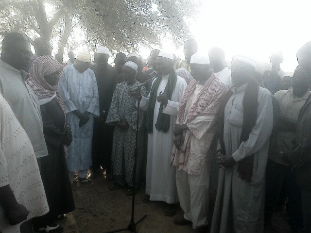 Dernière bénédication pour Issaka Dera