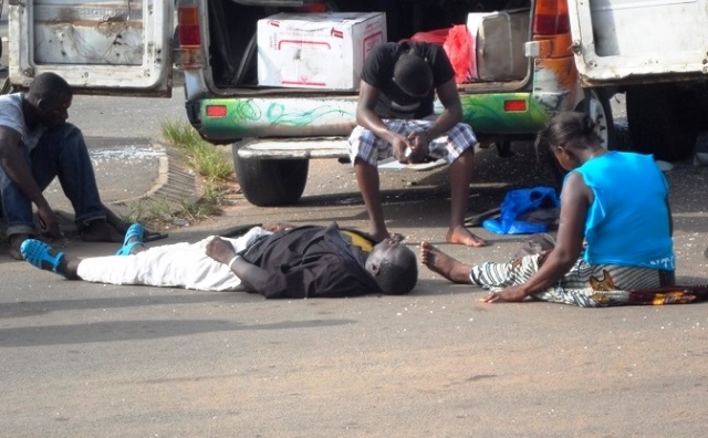 Aperçu de personnes désespérées suite à un accident grave de la circulation (Photo : ©DR)