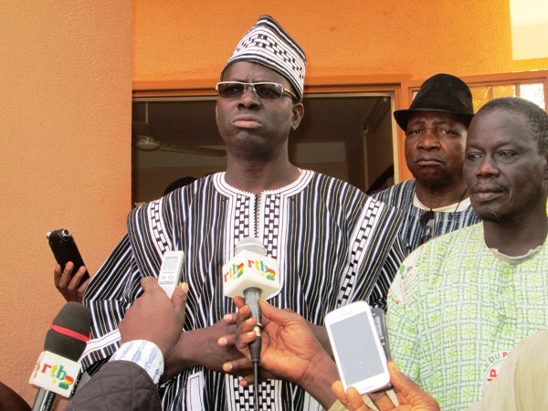 Karim Traoré, président de l'UNPCB, a désormais deux camps pour et contre lui / Copyright Burkina24