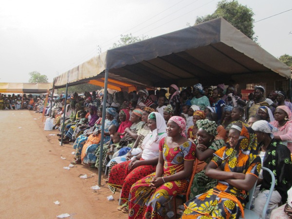 Le meeting du PDC était aussi adressé aux femmes © Burkina24 