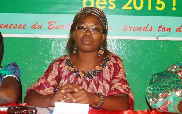 Rose Marie Armelle Sawadogo, présidente de la coordination des femmes du Kadiogo