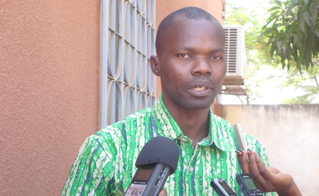 Siaka, Bayoulou, SG du Syndicat national desl agents de la garde de sécurité pénitentiaire