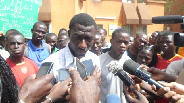 Yves Ramdé, président section ANEB Ouaga
