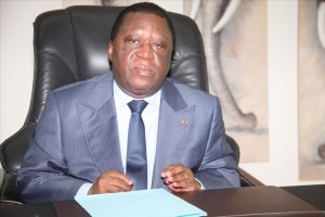 Youssouf Bakayoko, le président de la commission électorale indépendante (CEI) Ivoirienne