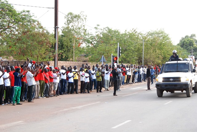 Les forces de l'ordre félicitées pour leur intervention © Burkina24 