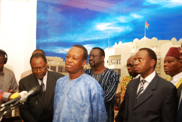 Pour les représentants de l'ancienne opposition, la question de la révision du Code électoral revient en dernier ressort au Conseil national de la transition © Burkina24 