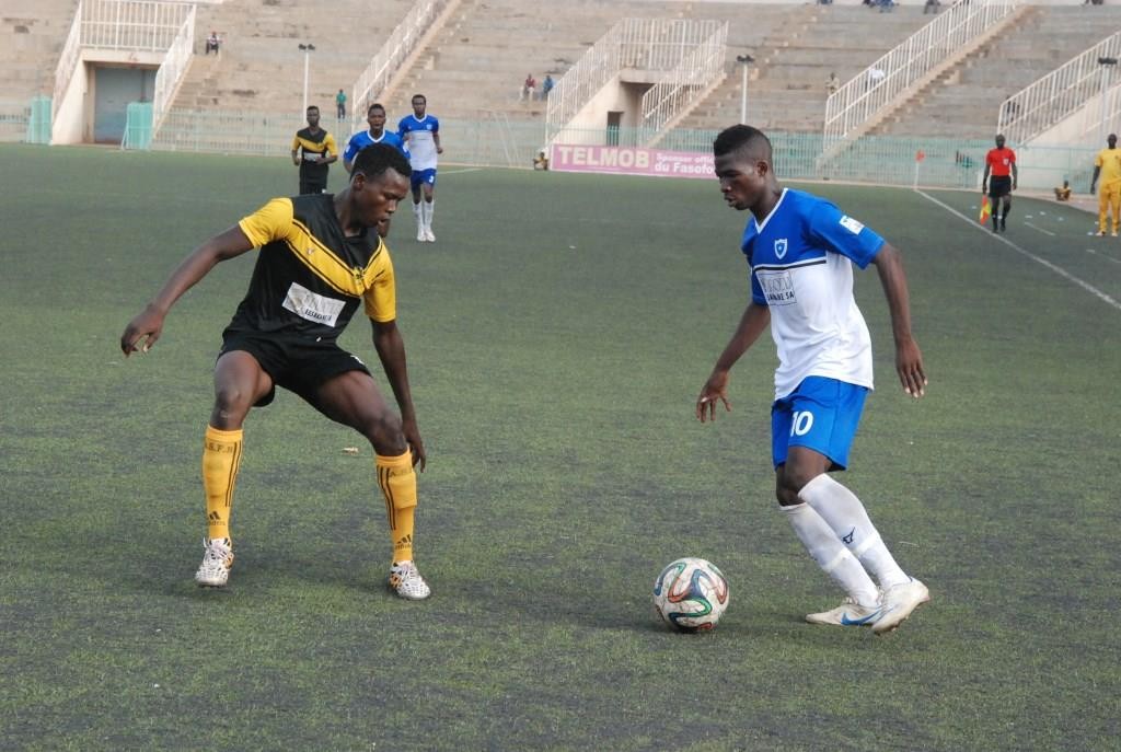 Yacouba Songné a été maladroit pendant cette rencontre entre l'EFO et l'ASFB