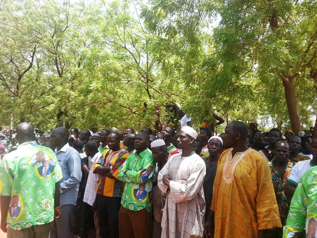 Les militants de Béré à l'écoute de Zéphirin Diabré