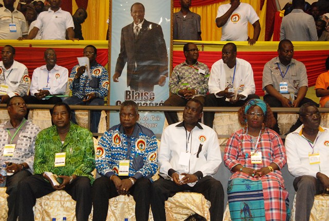 L'image de Blaise Compaoré a été omniprésente lors de ce congrès  © Burkina24  