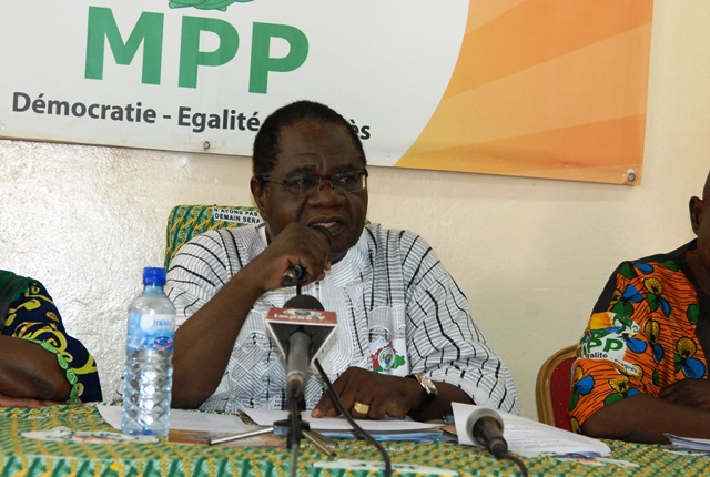 Paul Ismaël Ouédraogo, président de l'Union nationale des anciens 