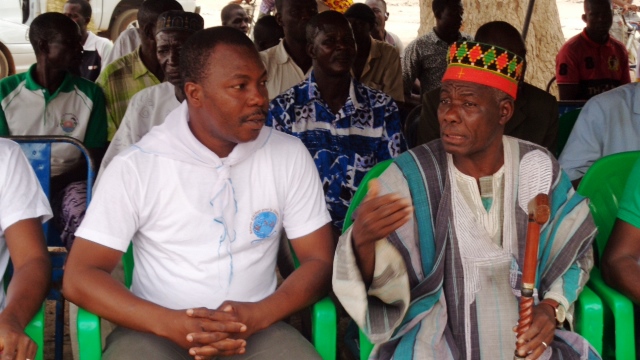 Le chef de Bassinko, à côté du président du RAD, estime que les choses ne seront plus comme avant  © Burkina24 