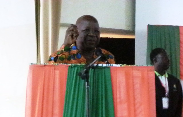 Somon Compaoré a estimé que les anciens sont une "roue essentielle" du MPP © Burkina24 