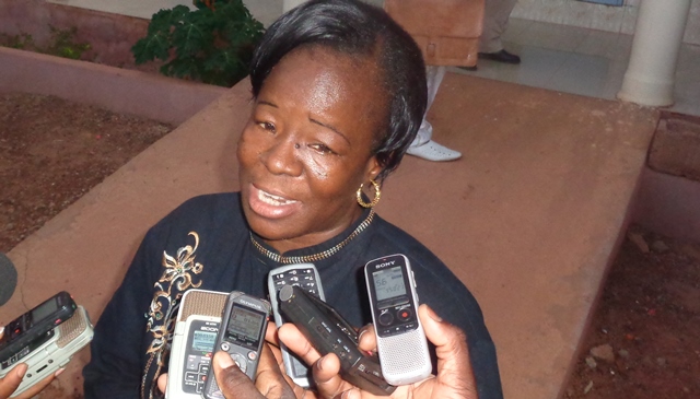 Marie Elisabeth Kadeba Guigma, directrice régionale de la Boucle du Mouhoun à Dédougou  © Burkina24 