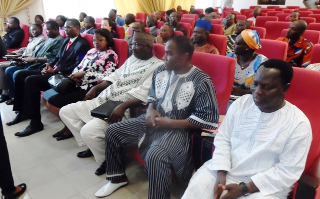 Quelques participants à l'activité