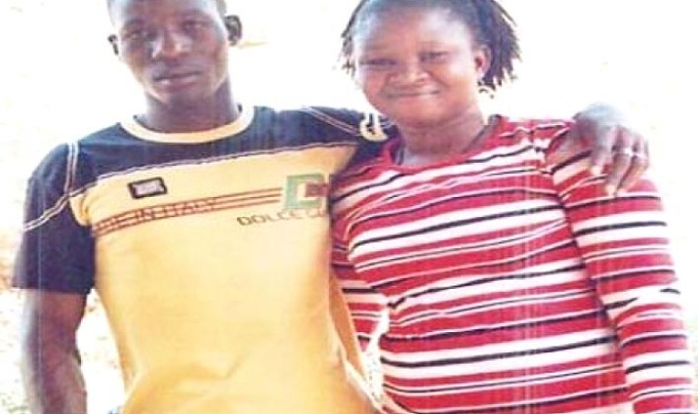 Le caporal Lompo et sa défunte copine au moment où ils s'entendaient © DR