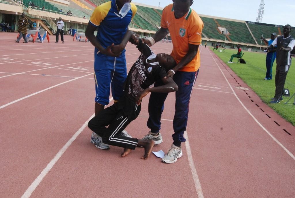 Awa Guiré a presque perdu connaissance après avoir parcouru les 5000m
