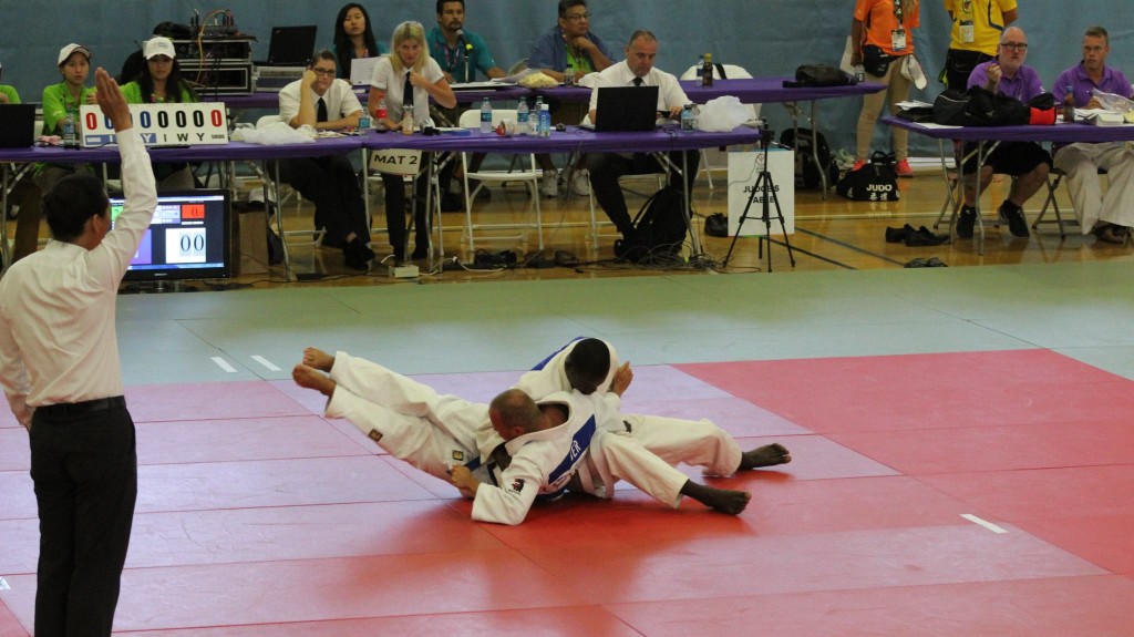 En Judo, Abourazaque Aporwo était trop fort pour ses concurrents 