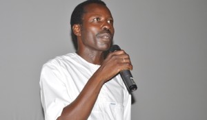 Sékou Traoré, réalisateur du film l'oeil du cyclone