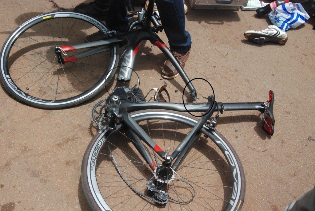 Le velo de Salfo Bikienga ne peut plus servir pour des compétitions de cyclisme 