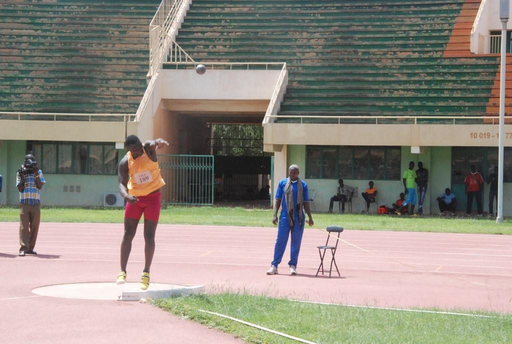 A 22 ans, Timothée Lingani est capable relancer le poids à plus de 15 mètres