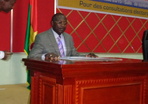 Eddie Komboïgo, de l'ex-majorité, assure qu'il félicitera le vainqueur de l'élection
