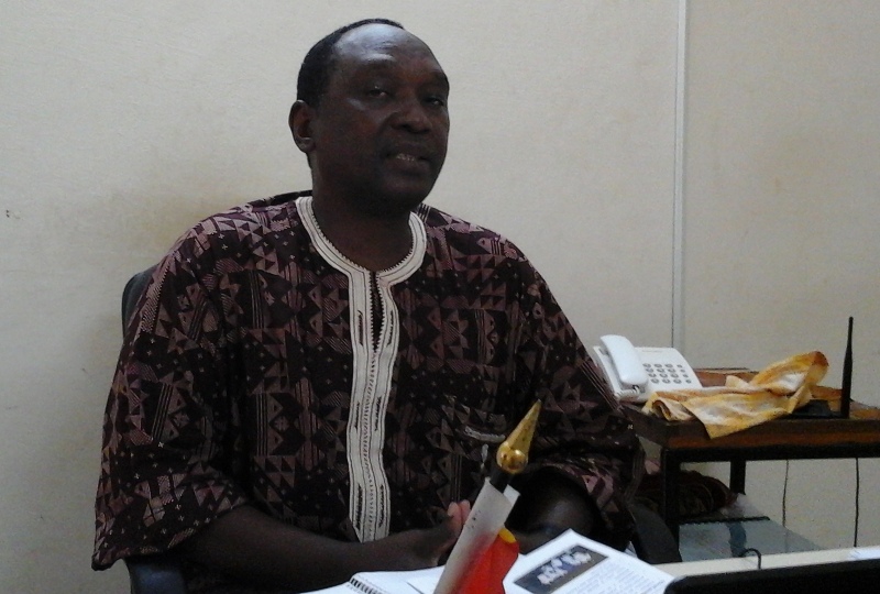 Rachid Ouédraogo, responsable de la laiterie de Fada
