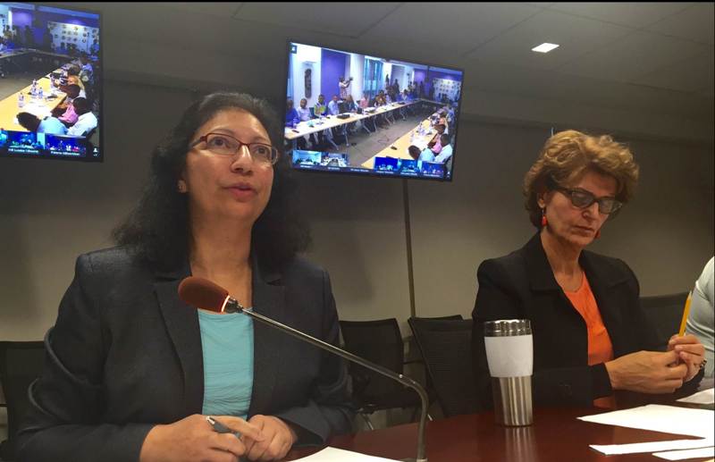 Punam Chuhan-Pole depuis le siège de la Banque mondiale à Washington a répondu aux question des journalistes.