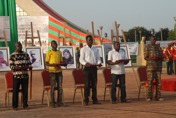 Les martyrs ont été faits chevaliers de l'ordre du mérite national à titre posthume © Burkina24