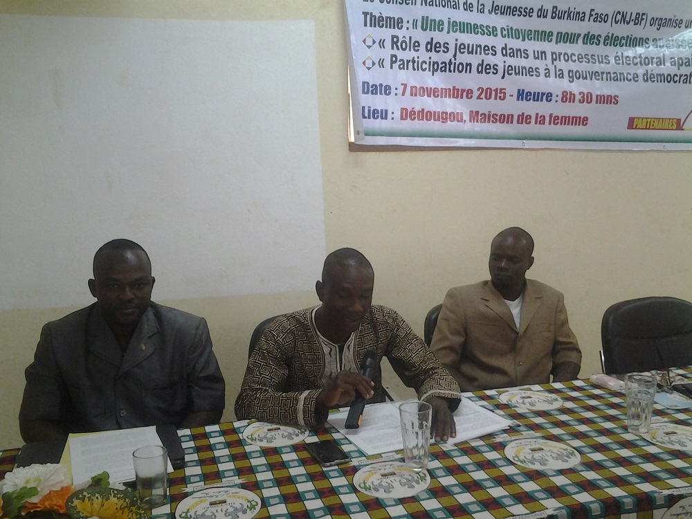 Le Présidium à la cérémonie d’ouverture