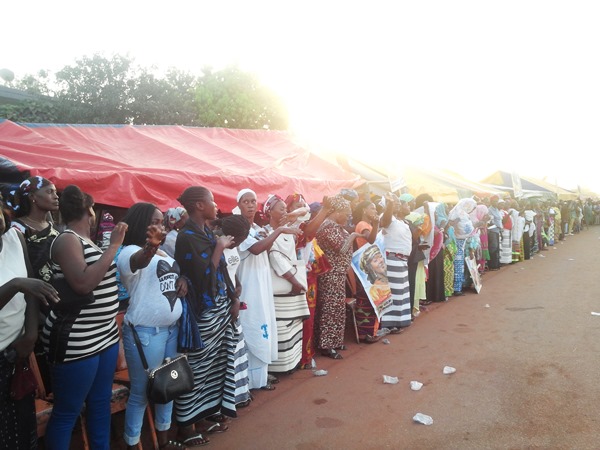 Les militants de "l'Amazone du Sourou" prêts à l'accompagner à Kossyam