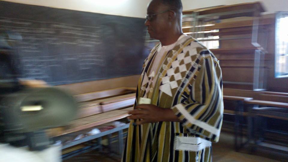 Le ministre Ouattara après avoir voté 