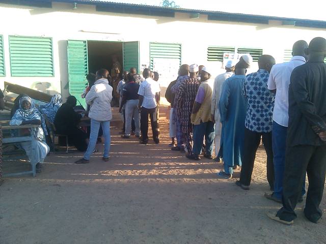 Des électeurs à Ziniaré