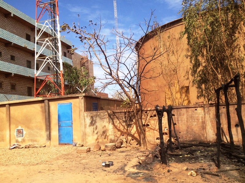 L'incendie a eu lieu juste derrière l'agence ONEA au quartier Gounghin.