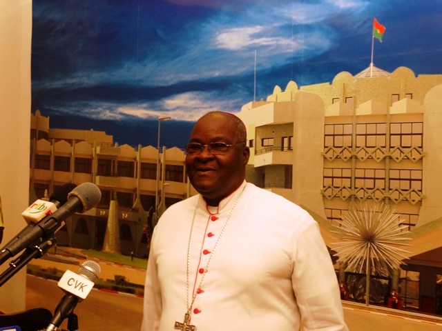 Mgr Paul Ouédraogo, président du CRNR.