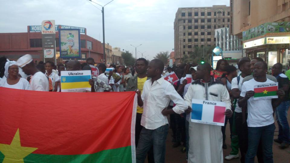 Ils ont marché pour dire non au terrorisme © Burkina24 