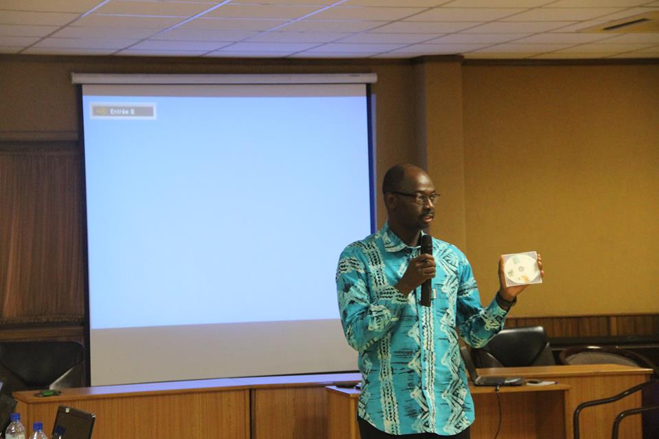 Le représentant de Tree Aid, Désiré Ouédraogo