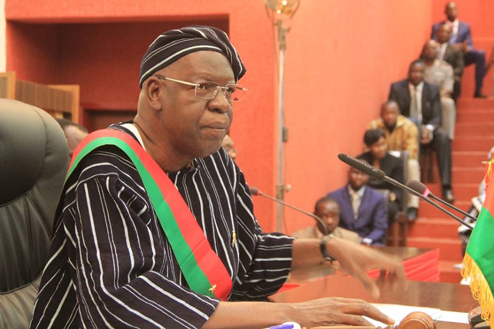 Salif Diallo, président de l'Assemblée nationlae